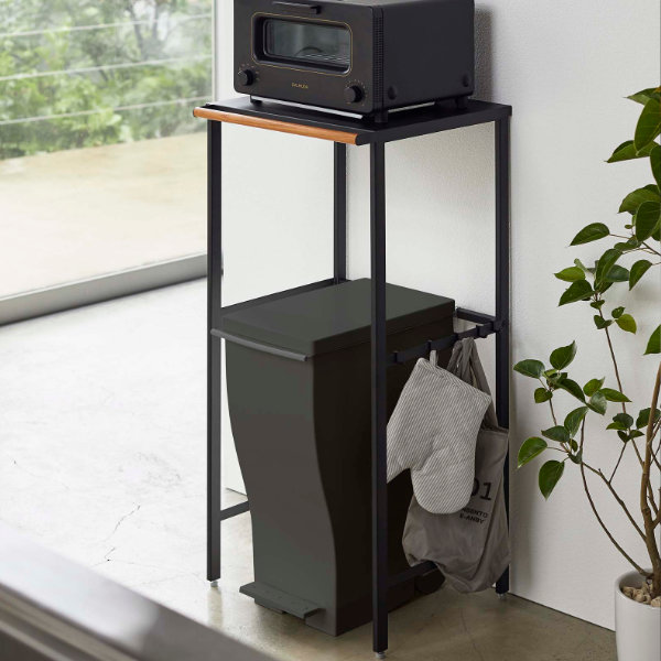 tower 山崎実業 伸縮 ゴミ箱上ラック タワー （ 4903208053266 タワー