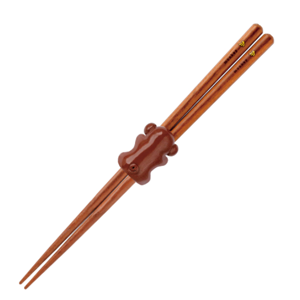 箸 21cm 箸置き セット アニマルはしっこ 木製 天然木 （ お箸 おはし