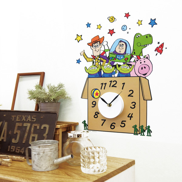 トイストーリー　壁掛け時計　レア Amazon.co.jp: トイストーリー 掛け時計 おしゃれ 北欧 壁掛け時計