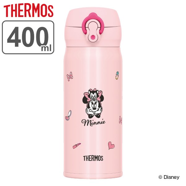 THERMOS（サーモス） 水筒 400ml ステンレス ミニーマウス 真空断熱