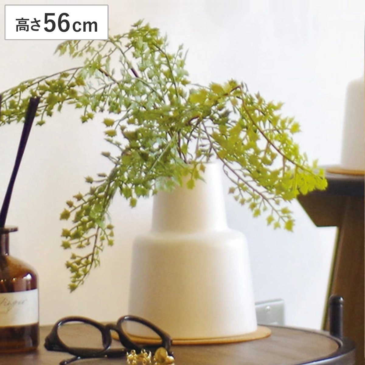 フェイクグリーン アジアンタム L 人工観葉植物 エクリア （ 卓上 観葉植物 造花 CT触媒 ） :368279:リビングート ヤフー店 - 通販  - Yahoo!ショッピング