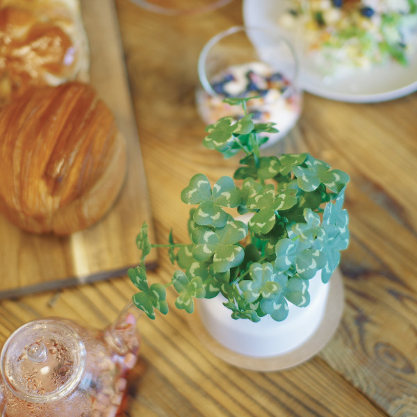 フェイクグリーン クローバー S 人工観葉植物...の詳細画像2