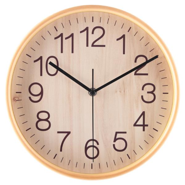 掛け時計 プライウッド 28cm アナログ インテリア 北欧 壁掛け 時計 （ 壁掛け時計 とけい ウォールクロック クロック 雑貨 ）｜livingut｜03