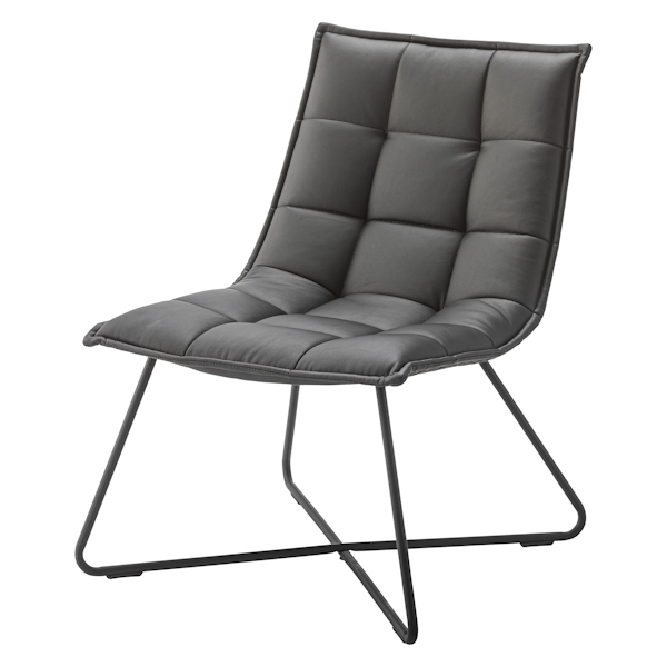 東谷 チェア 2脚セット 座面高42cm パーソナルチェア レザー調