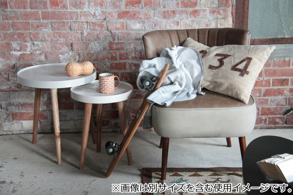 東谷 トレーテーブル 高さ45cm サイドテーブル 木製 天然木 トレー