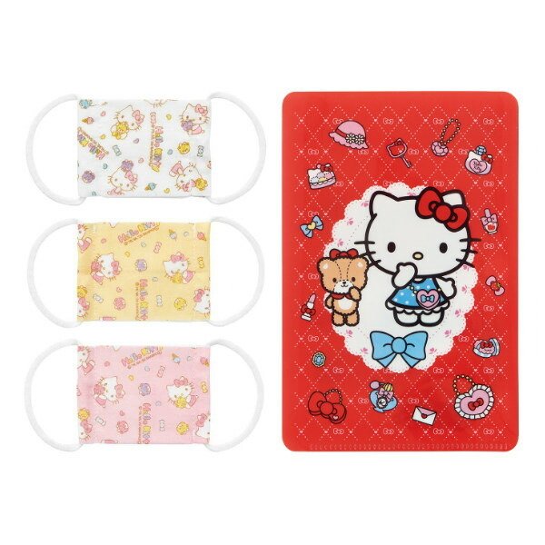 スケーター ベビー マスク 3枚 マスクケース セット 子供用 ハロー