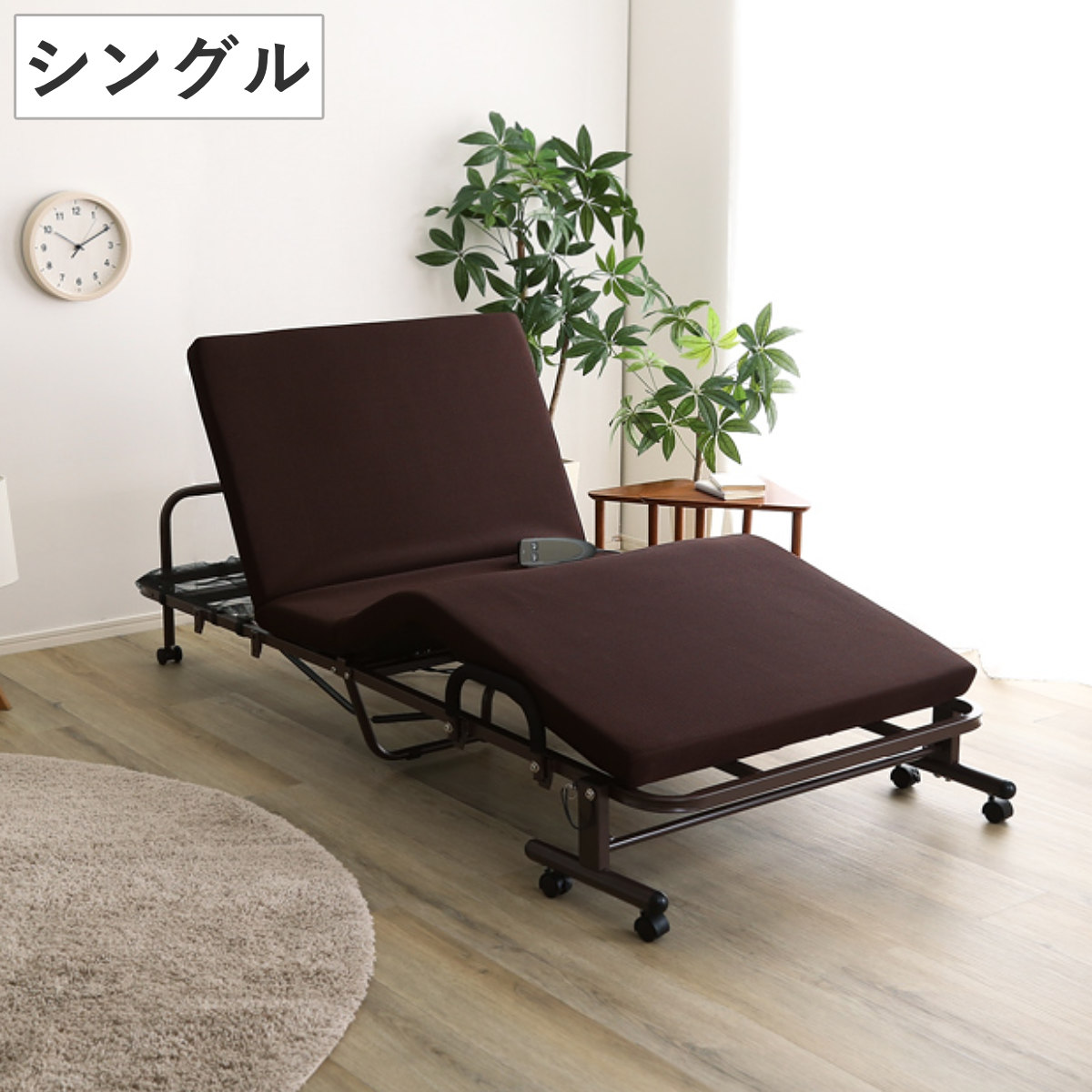 ホームテイスト（HOME taste） 電動 リクライニングベッド シングル
