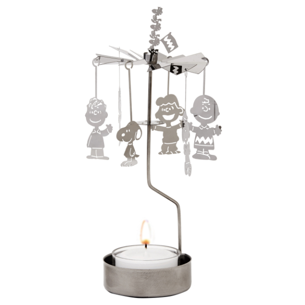 カメヤマキャンドル キャンドルホルダー スヌーピー メリーゴーランド