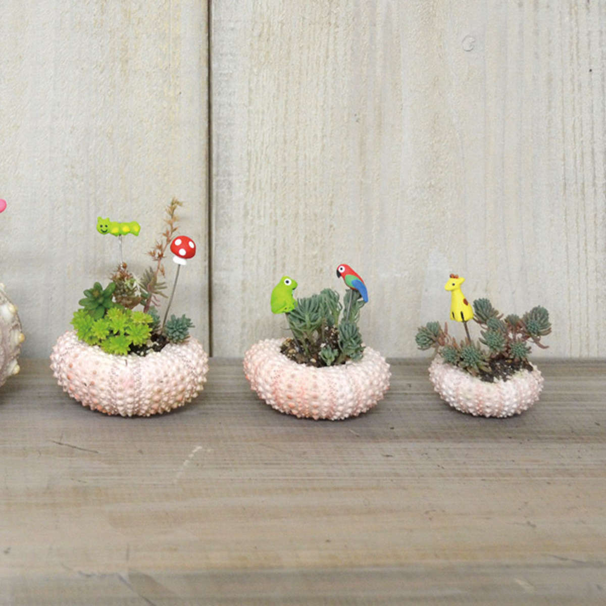 ガーデンピック ミニピック カモメ クジラ ヨット 3種セット （ ピック