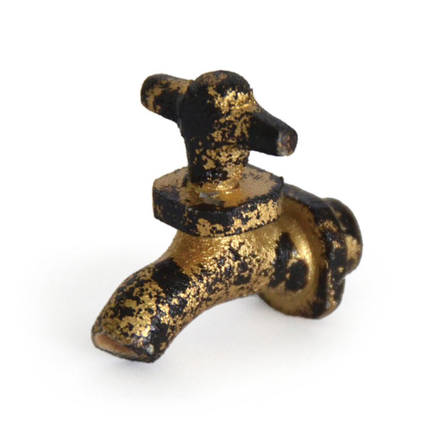 オーナメント ガーデニング 園芸 ミニチュアパーツ 蛇口 （ 水道蛇口