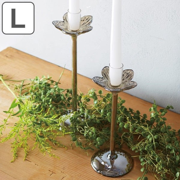 カメヤマキャンドル キャンドルスタンド M ベルフラワー キャンドル