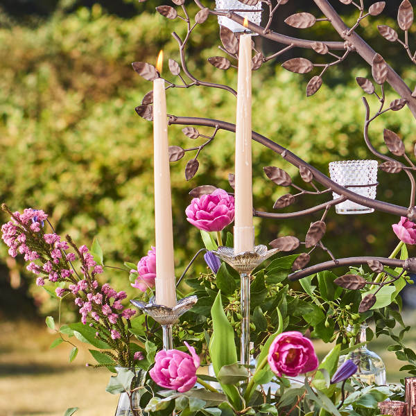 カメヤマキャンドル キャンドルスタンド M ベルフラワー キャンドル