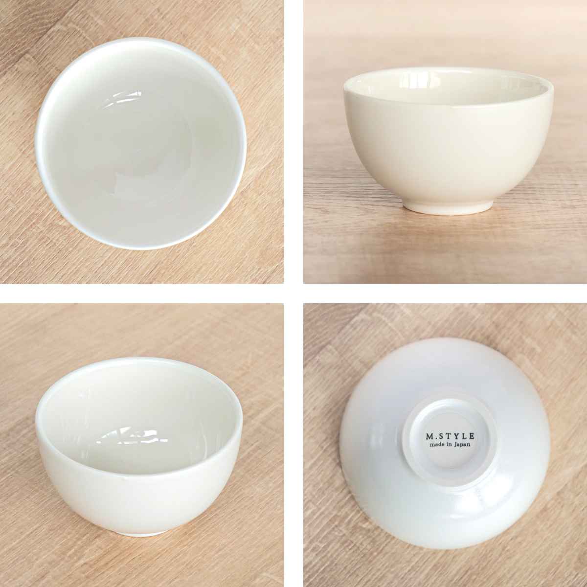 M.STYLE（エムスタイル） ボウル 10cm ラウンド スウィーツパレット