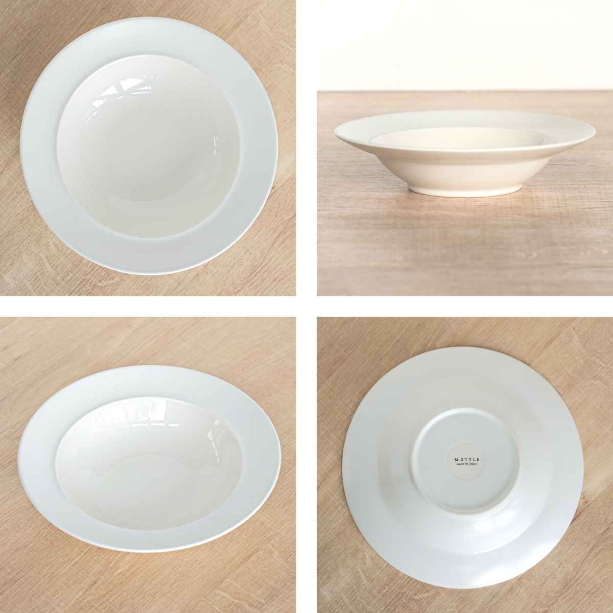 M.STYLE（エムスタイル） プレート 23cm クーププレート スウィーツ