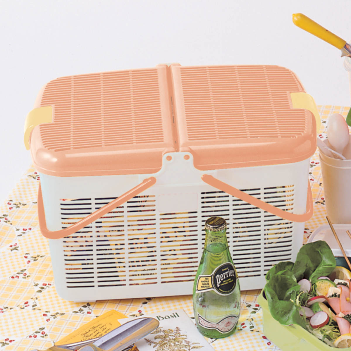 サンコープラスチック レジャーバスケット リオバスケット NO5