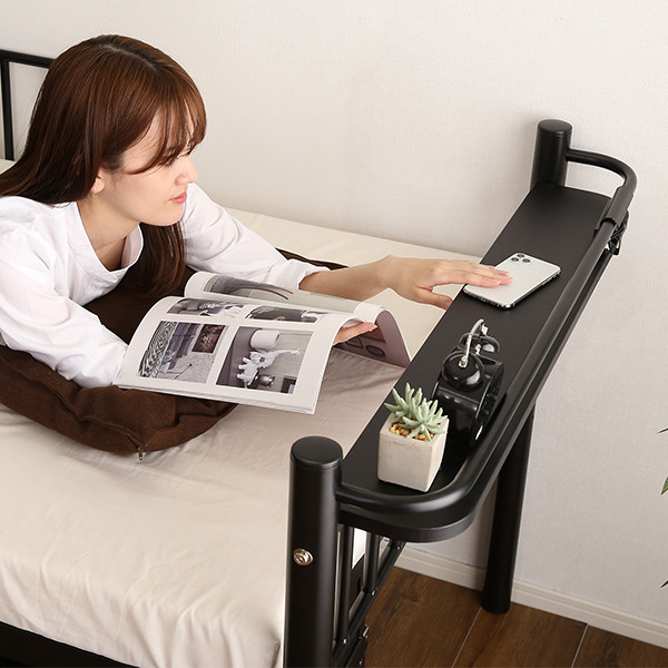 ホームテイスト（HOME taste） ロフトベッド 宮付き 高さ調節 ミドル