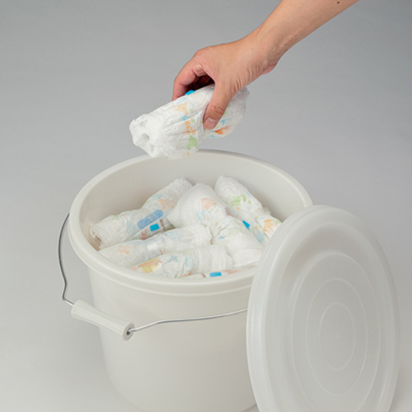 バケツ 8.9L 9型 ふた付き シールバケツ （ プラスチックバケツ 蓋付き