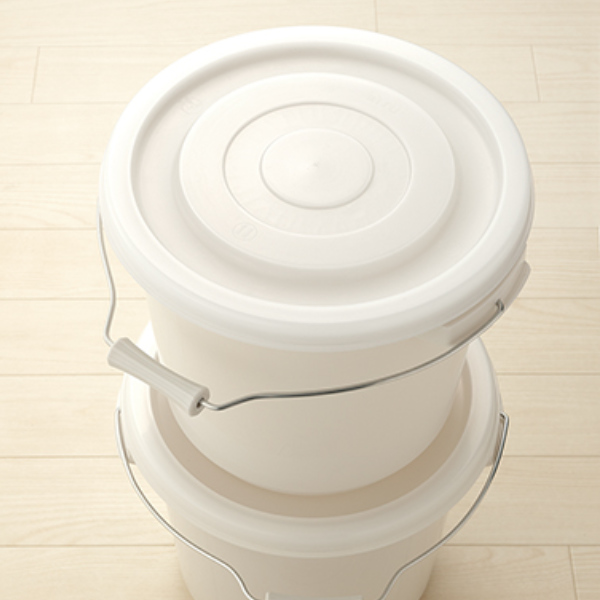 バケツ 8.9L 9型 ふた付き シールバケツ （ プラスチックバケツ 蓋付き