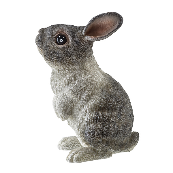 貯金箱 ラビット うさぎ リアル オブジェ 置物 インテリア （ 雑貨