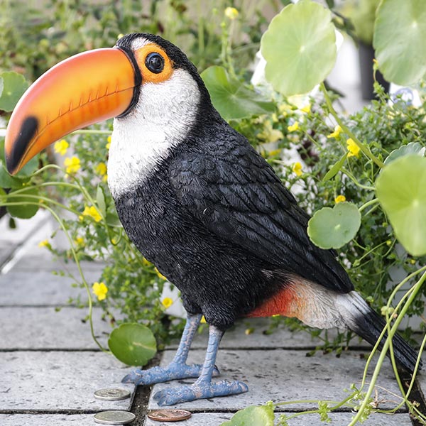 貯金箱 オニオオハシ トーカン リアル オブジェ 置物 インテリア