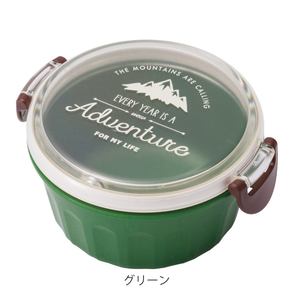 お弁当箱 デザートケース 1段 300ml アドベンチャー （ 弁当箱 ランチ