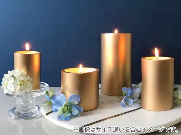 カメヤマキャンドル キャンドル 直径5×高さ8cm ロイヤルラウンド