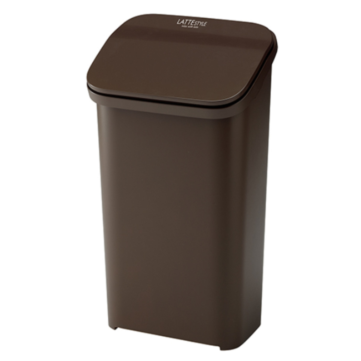 RISU（リス） ゴミ箱 19L ラテスタイル プッシュ式 ダストボックス