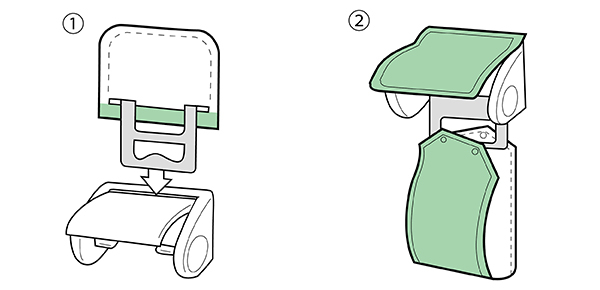 トイレットペーパーホルダーカバー ハローキティ グレース ホルダー
