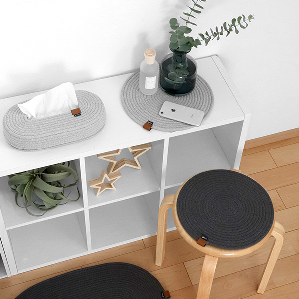 ティッシュケース MOC ロープ ティッシュボックス ティッシュカバー