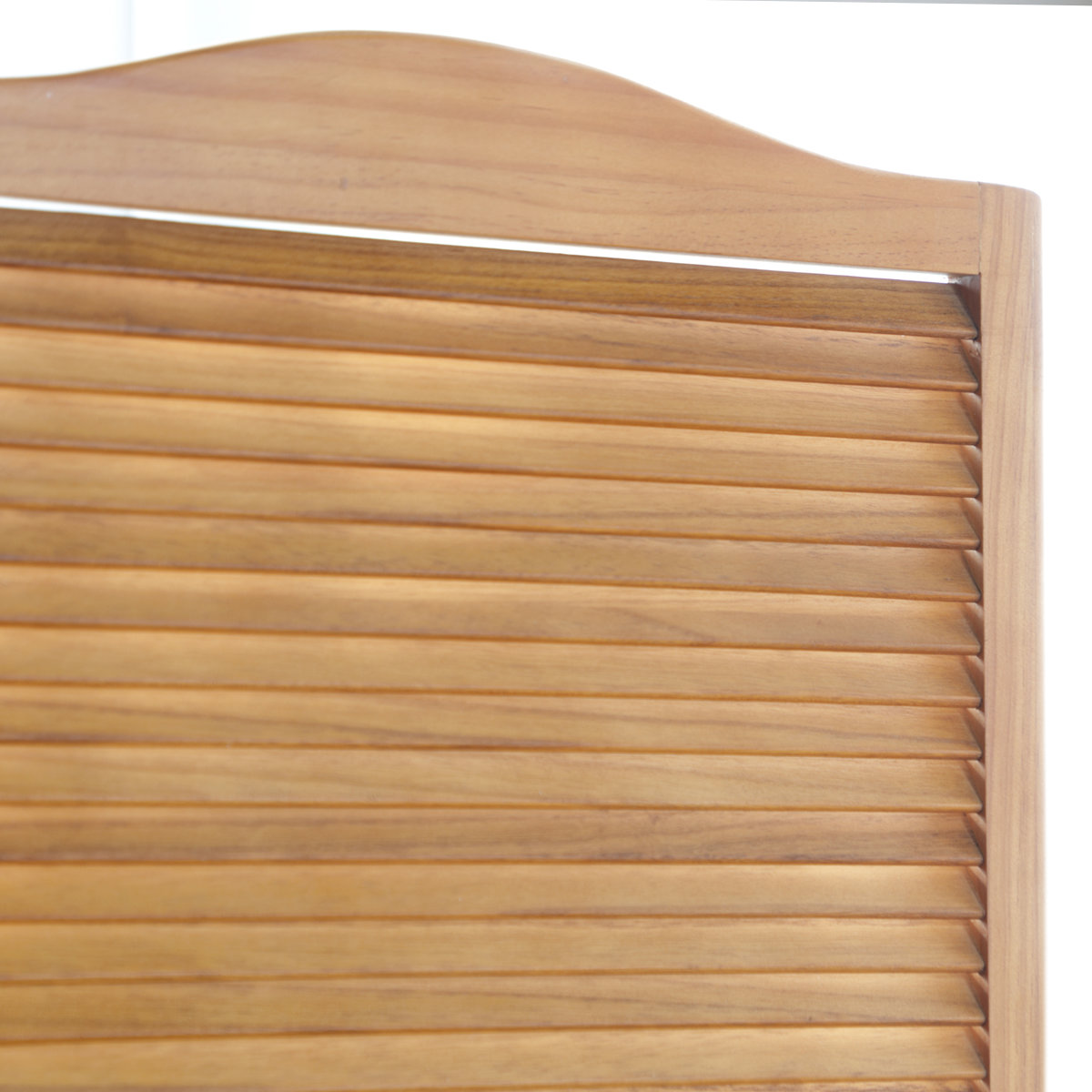 弘益 パーテーション 高さ135cm 3連 三つ折り 衝立 ココア 天然木