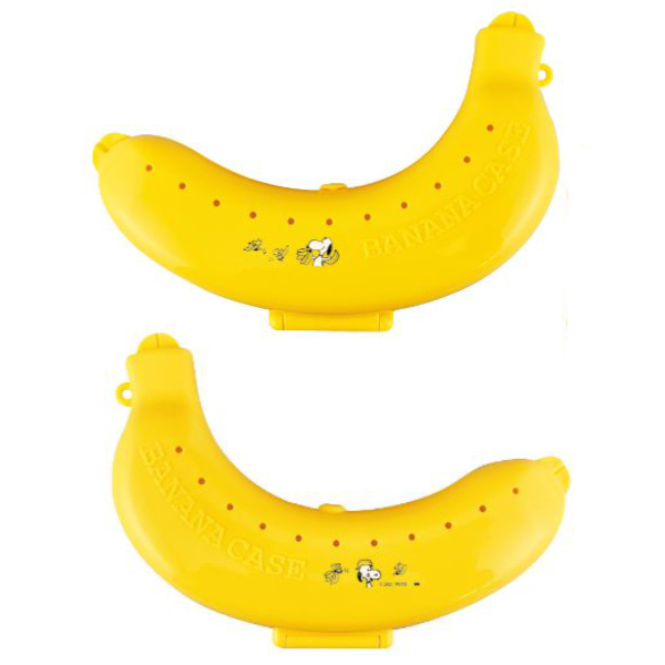 バナナケース 携帯用 PEANUTS スヌーピー （ SNOOPY バナナ容器 バナナ用ケース バナナ ケース 入れ 容器 持ち運び ）
