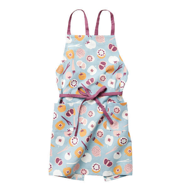 【新品】エプロン 野菜柄 オーストラリア雑貨ブランド MOJI ◎ エプロン ベジー 綿100％ 野菜 （ キッチンエプロン 台所エプロン