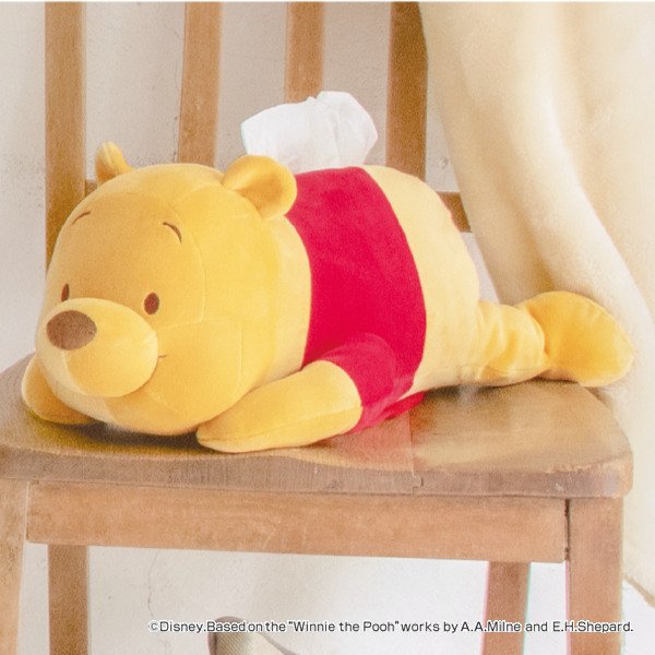 LivHeart（りぶはあと） ティッシュケース くまのプーさん ぬいぐるみ