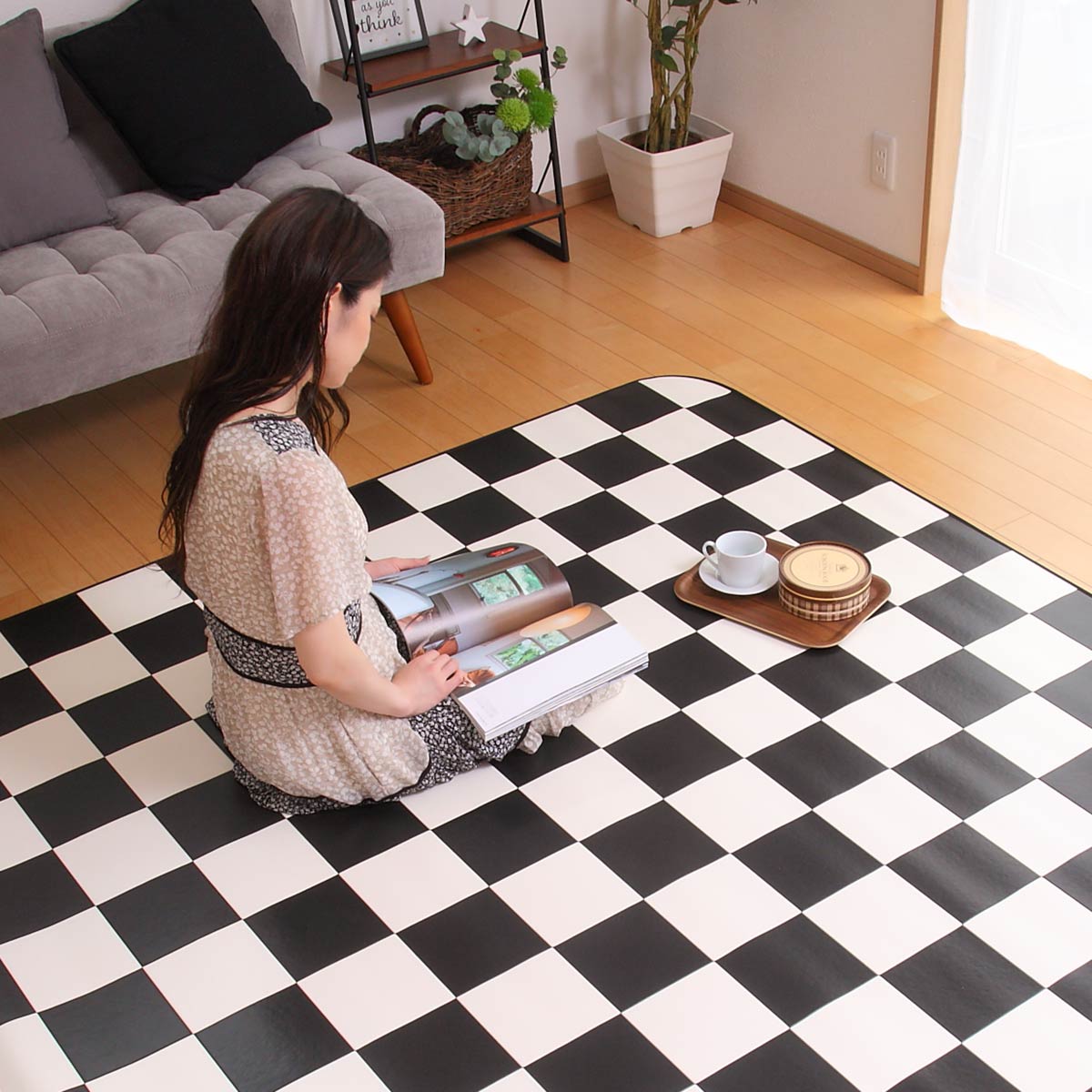 ロンハーマン別注セカンドラボ　スマイル　ラグ ロンハーマン別注セカンドラボ スマイル ラグ