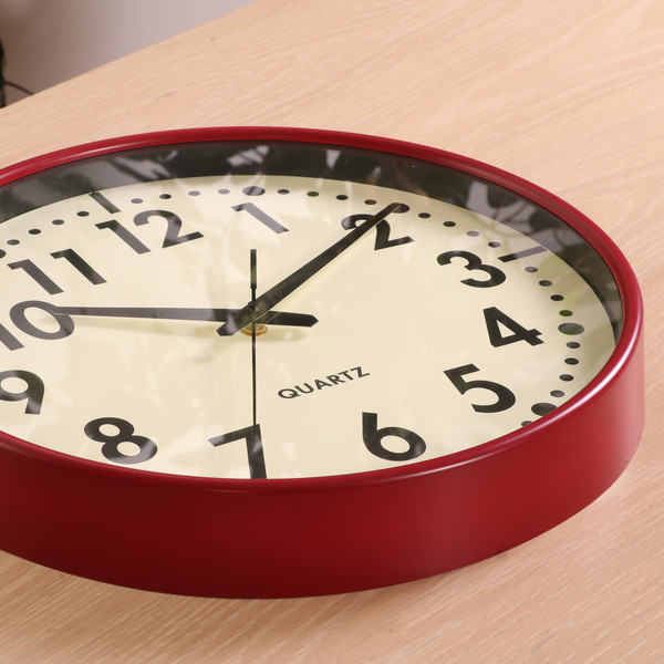 不二貿易（Fuji Boeki） 掛け時計 アリス 大きめ 壁掛け 時計 北欧