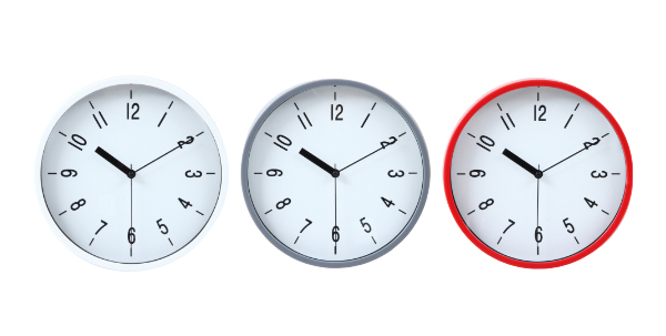 【送料無料・新品未使用】時計　壁掛け/置き　シンプル　オシャレ　ブルックリン 不二貿易（Fuji Boeki） 掛け時計 ハリー シンプル インテリア