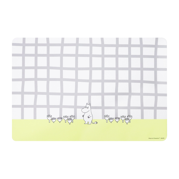 MOOMIN　ムーミン　テーブルマット　ランチマット　額 MOOMIN（ムーミン） 拭ける抗菌ランチョンマット 「ネコポス送料無料