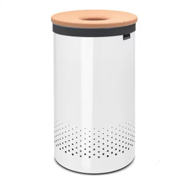 brabantia ランドリービン 60L （ ランドリーバスケット スリム 洗濯かご ランドリーボックス 洗濯 洗濯物 洗濯物入れ ふた