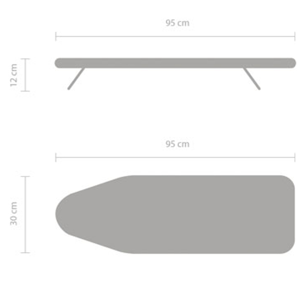 アイロン台 サイズS 95x30cm 卓上アイロン台 モーニング・ブリーズ - [すべての商品] - 【ブラバンシア日本公式サイト】