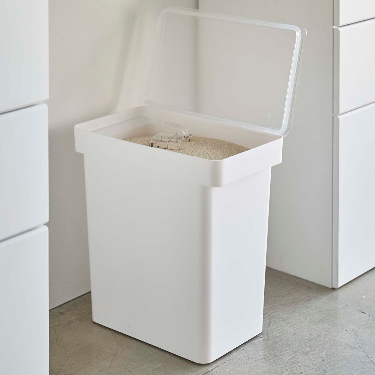 tower 山崎実業 密閉米びつ タワー 20kg 計量カップ付