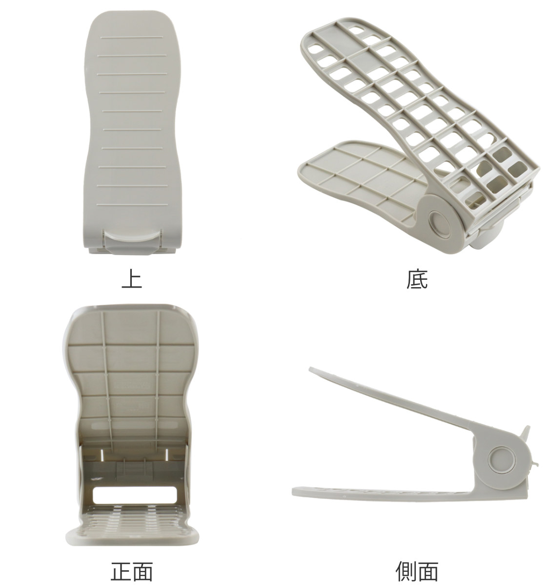 靴ホルダー 収納 2個入 ワイド 4段階 角度...の詳細画像2