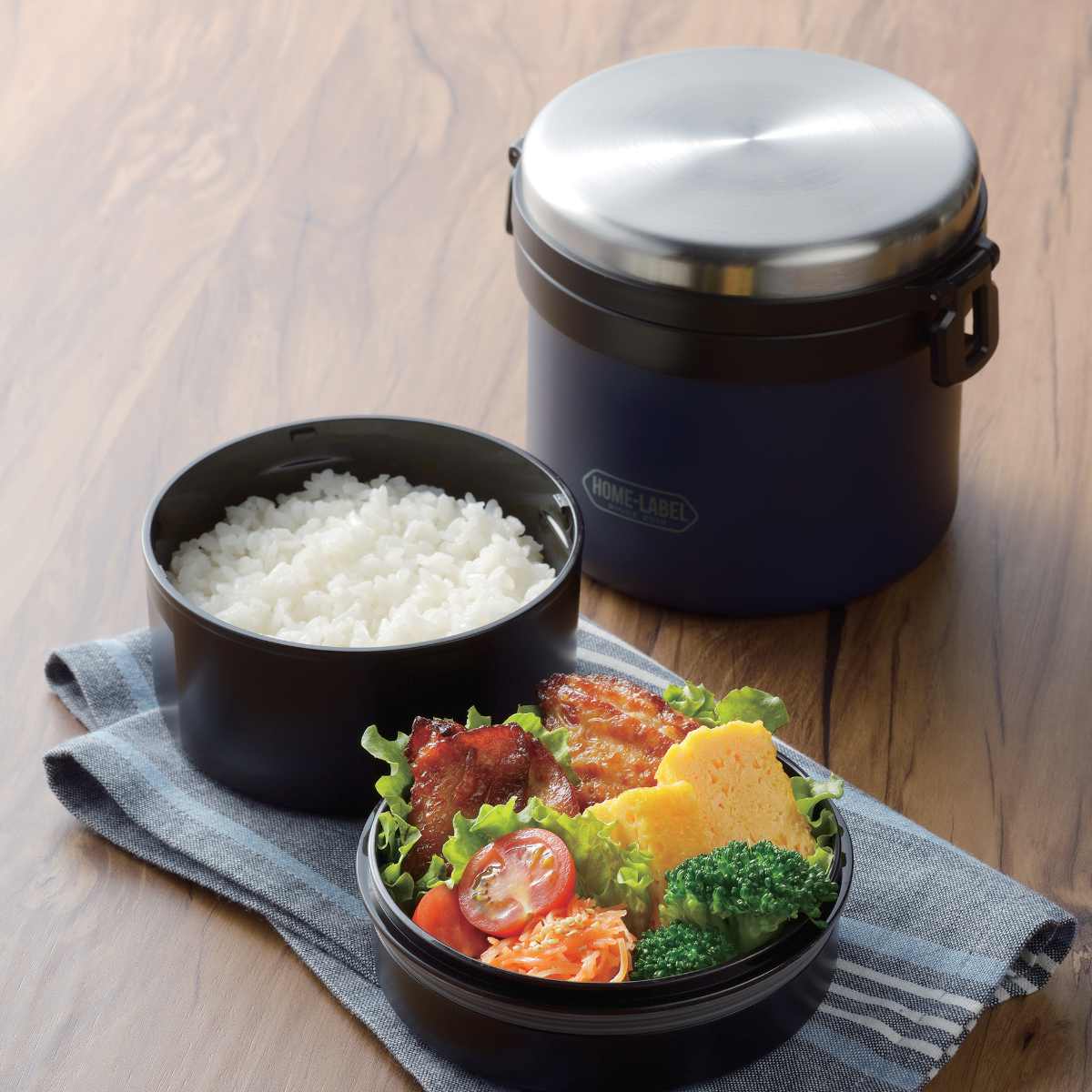 パール金属 弁当箱 保温 730ml 保温弁当箱 全真空 ステンレスランチ