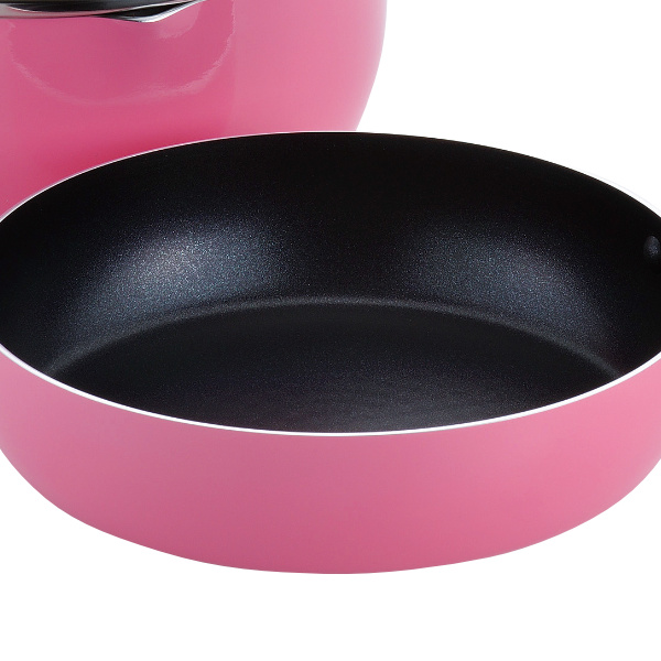 和平フレイズ フライパン 雪平鍋 18cm IH対応 2点セット カラフル