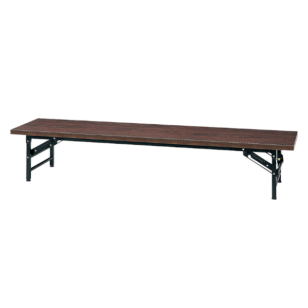 ミーティングテーブル ロータイプ 幅180cm 奥行60cm 会議テーブル