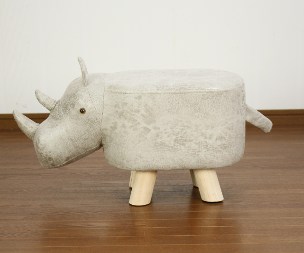 ミヤグチ企販 アニマルスツール サイ 座面高28cm スツール オットマン