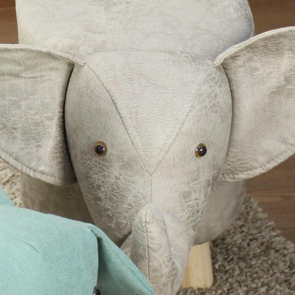 ミヤグチ企販 アニマルスツール ゾウ 座面高28cm スツール オットマン