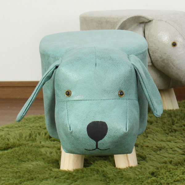 ミヤグチ企販 アニマルスツール イヌ 座面高28cm スツール オットマン