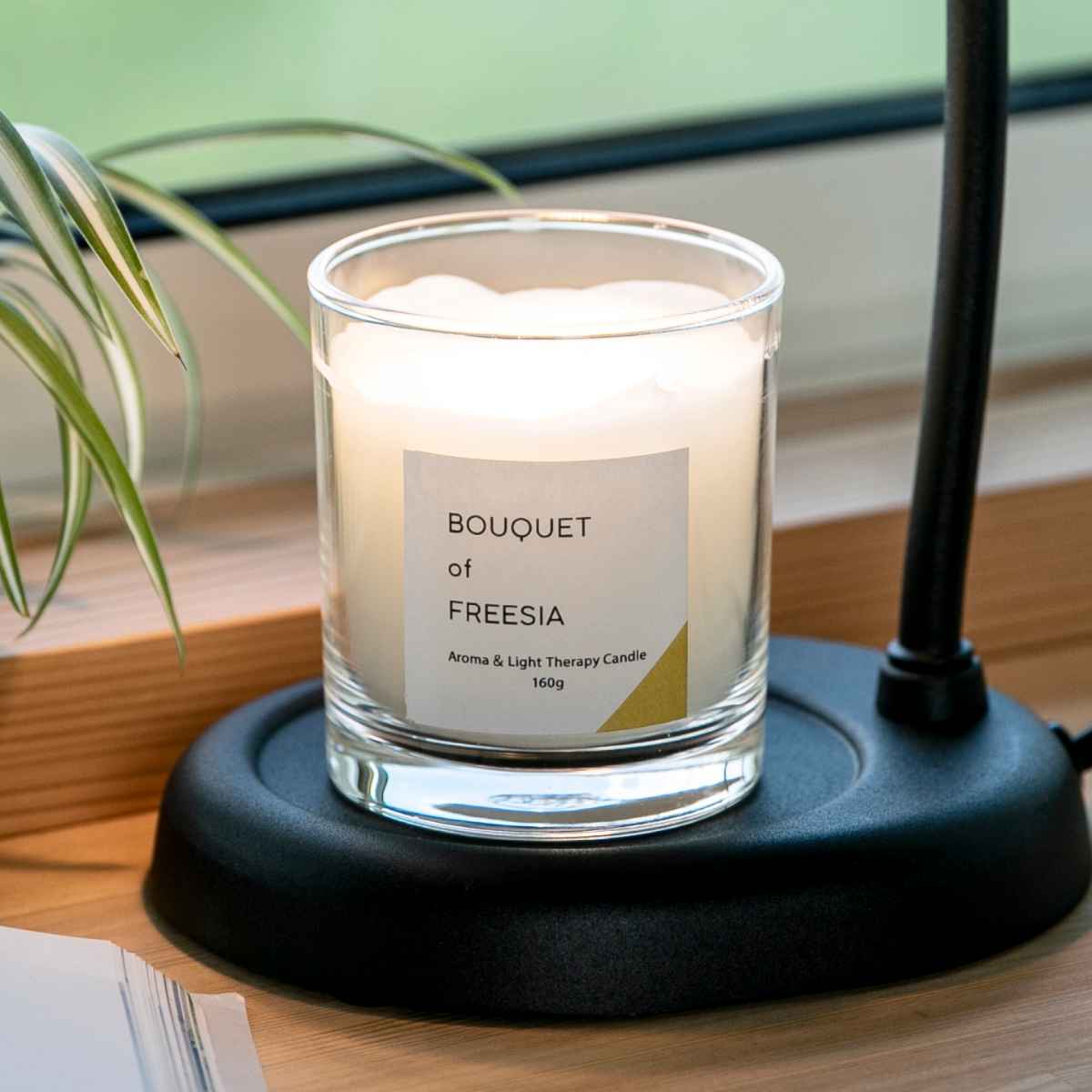 ドーム フランス 新品 キャンドルポット アロマキャンドル付 花瓶