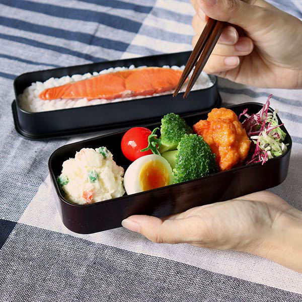 HAKOYA お弁当箱 2段 750ml 大和 千筋弁当 曙 （ 弁当箱 ランチ