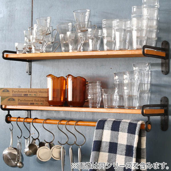 ダルトン ブラケット ウィズリング （ DULTON 棚受け アイアン 金具 壁